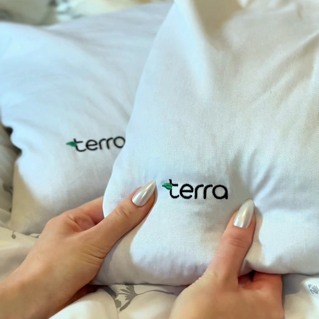 Terra oryginalna poduszka z łuską gryki 40x60 cm